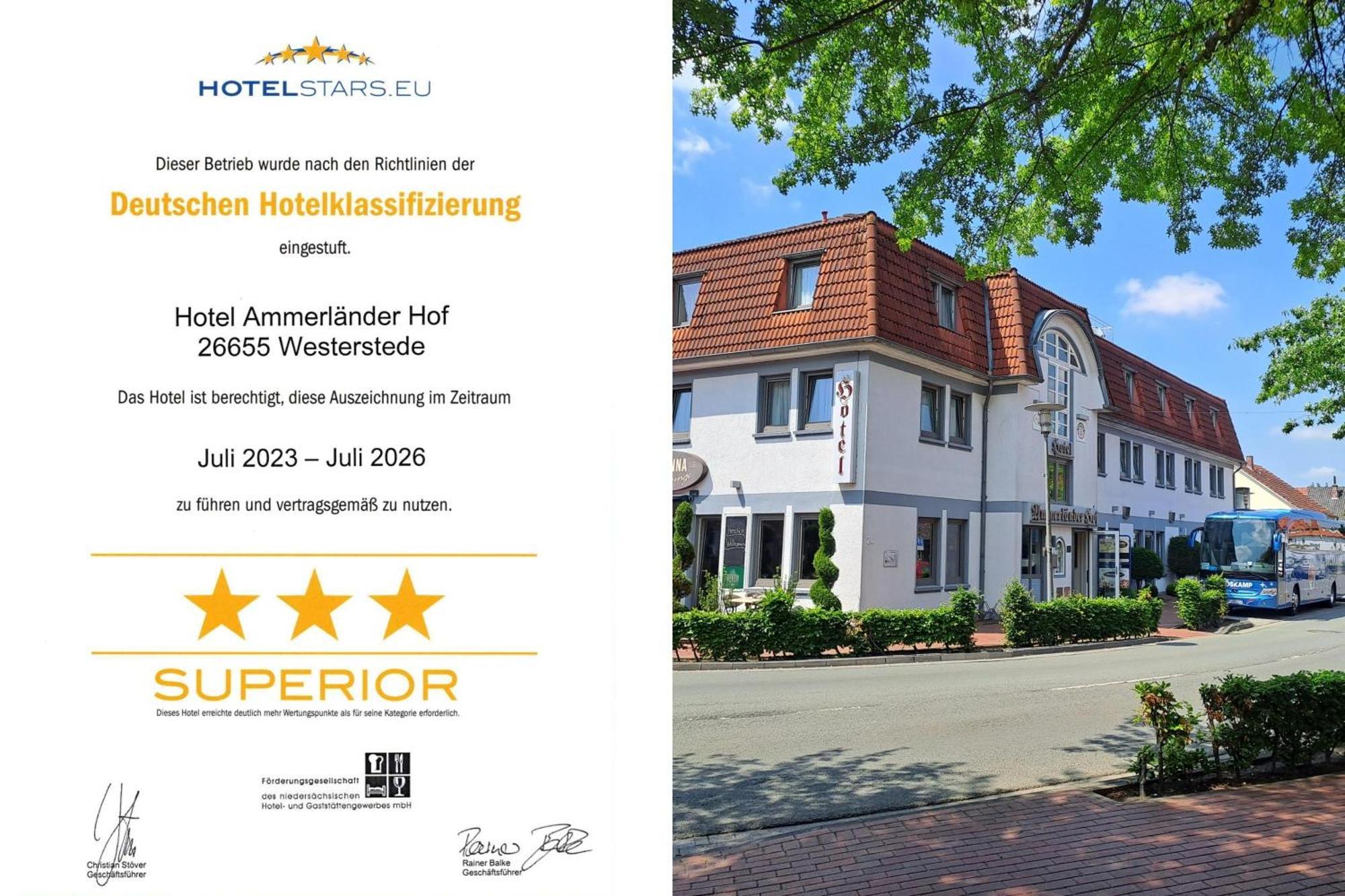 Hotel Ammerlaender Hof Вестерщеде Екстериор снимка